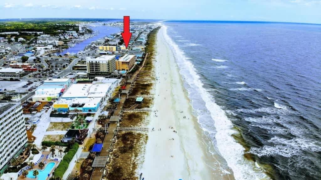 Beach Harbour 17 At The Cb Boardwalk Walk To Everything! Carolina Beach Dış mekan fotoğraf